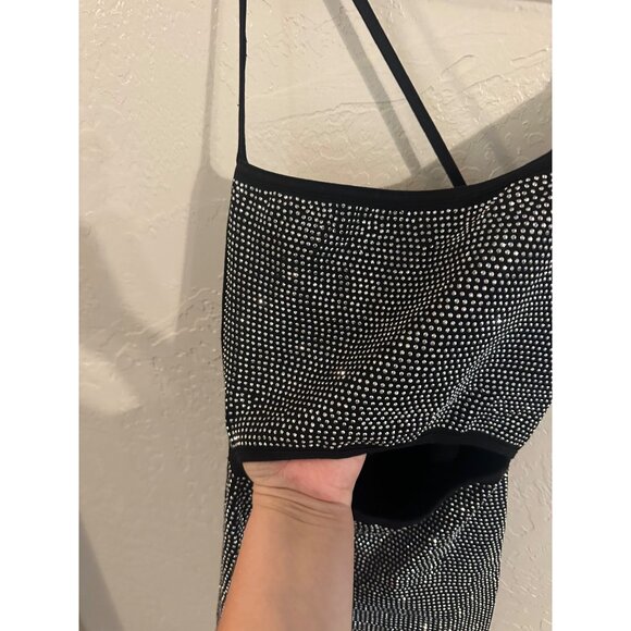 I.AM.Gia Rhinestone Aurora Mini Cutout  Dress - Picture 6 of 11